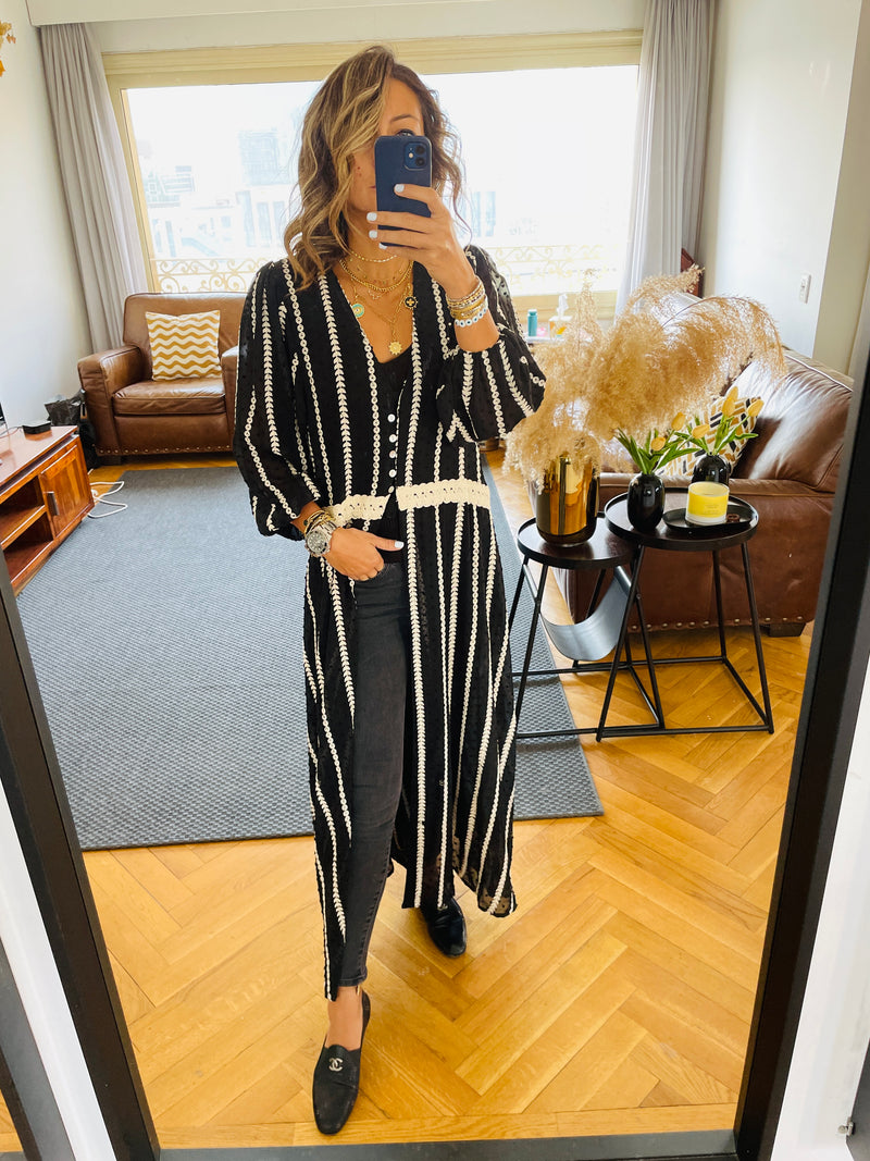 Monochrome Embellished Shirt
