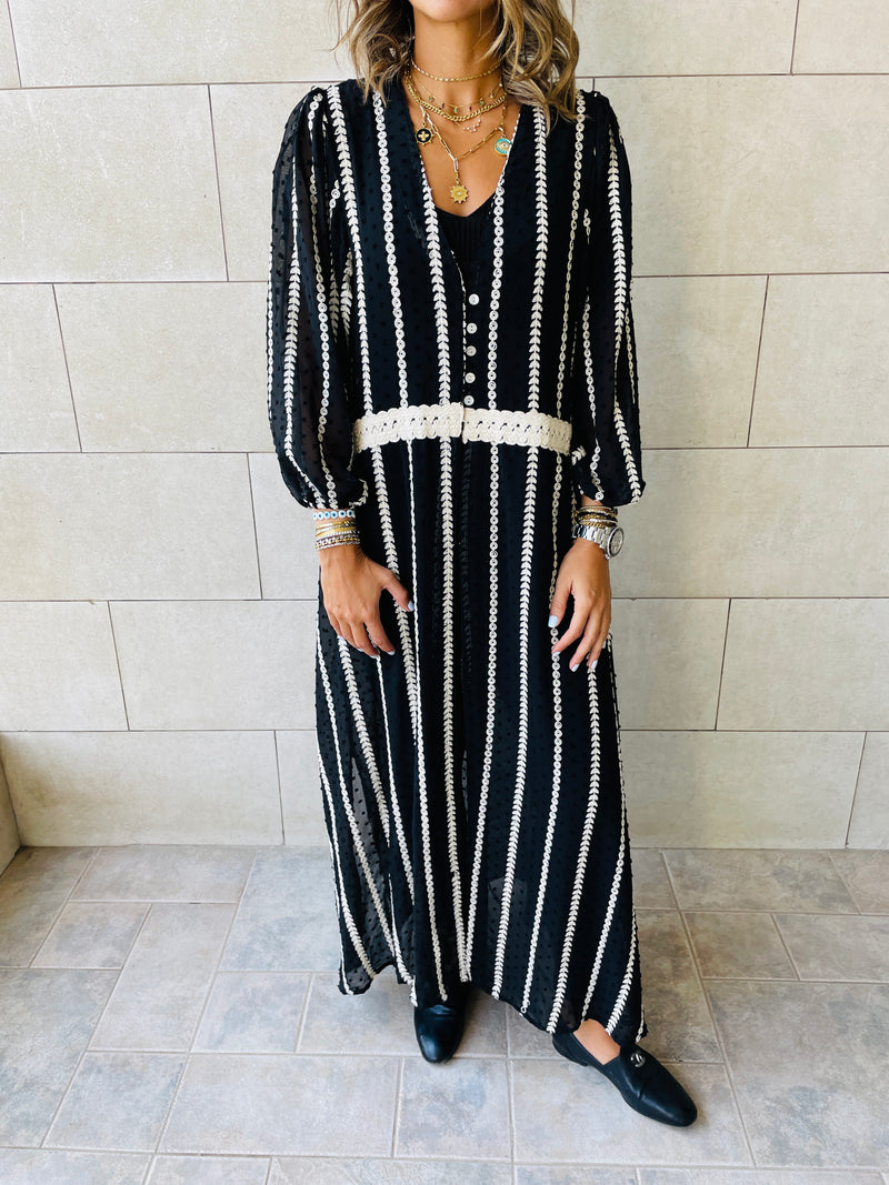 Monochrome Embellished Shirt