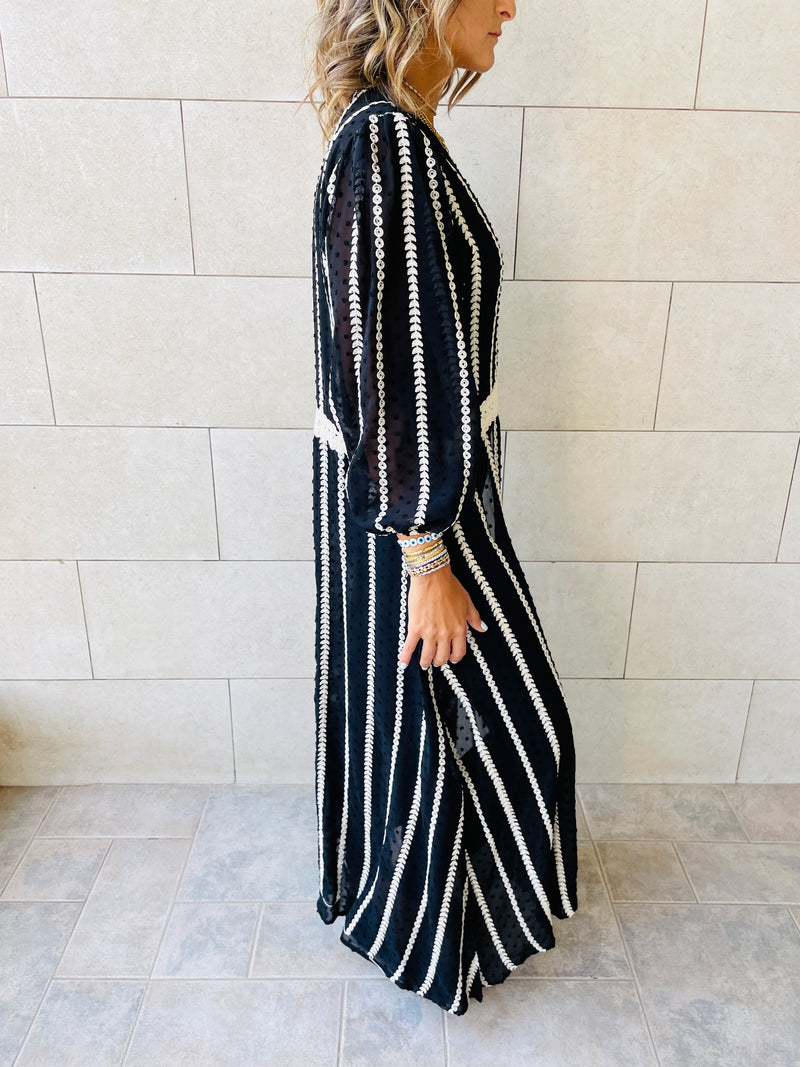 Monochrome Embellished Shirt