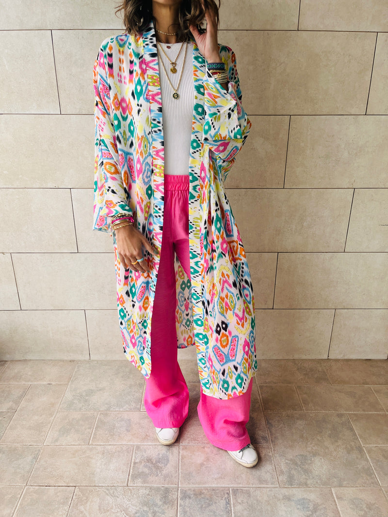 Vacay Funk Kimono