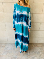 Blue Skies Tie Dye Dress
