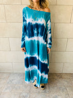 Blue Skies Tie Dye Dress