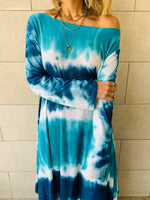 Blue Skies Tie Dye Dress
