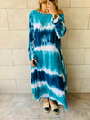 Blue Skies Tie Dye Dress
