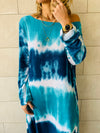Blue Skies Tie Dye Dress