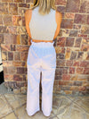 White Poplin Pants