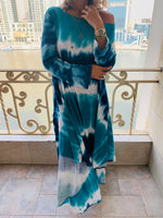 Blue Skies Tie Dye Dress