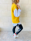 Mustard Basic Knit Vest