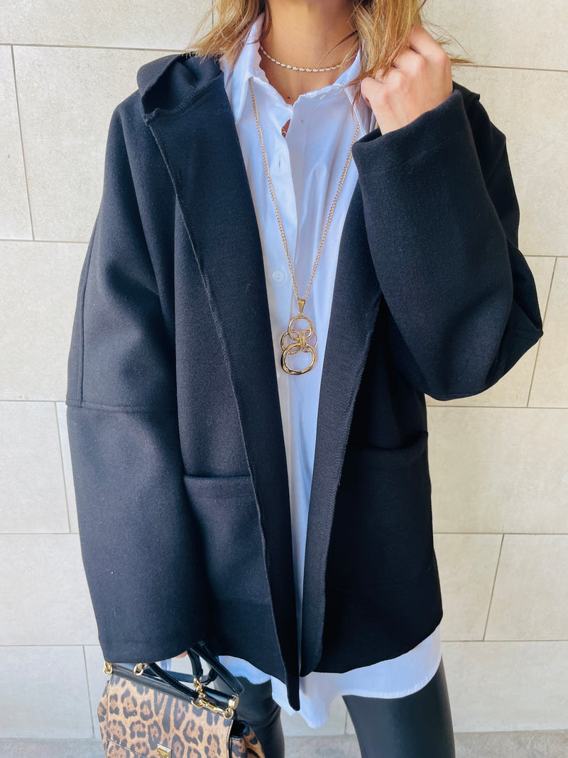 Black Warm Me Up Jacket
