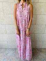 Blush Floral Dress Set