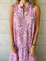 Blush Floral Dress Set