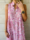 Blush Floral Dress Set