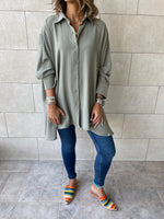 Olive Fall Layering Shirt