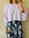 Blue Floral Dress Set