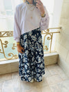 Blue Floral Dress Set