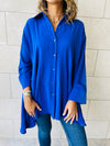 Blue Fall Layering Shirt