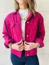 Plum  Denim Jacket