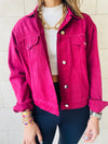 Plum  Denim Jacket