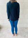 Black Light Knit Flowy