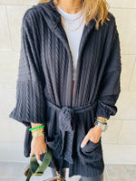 Black Robe Cardigan