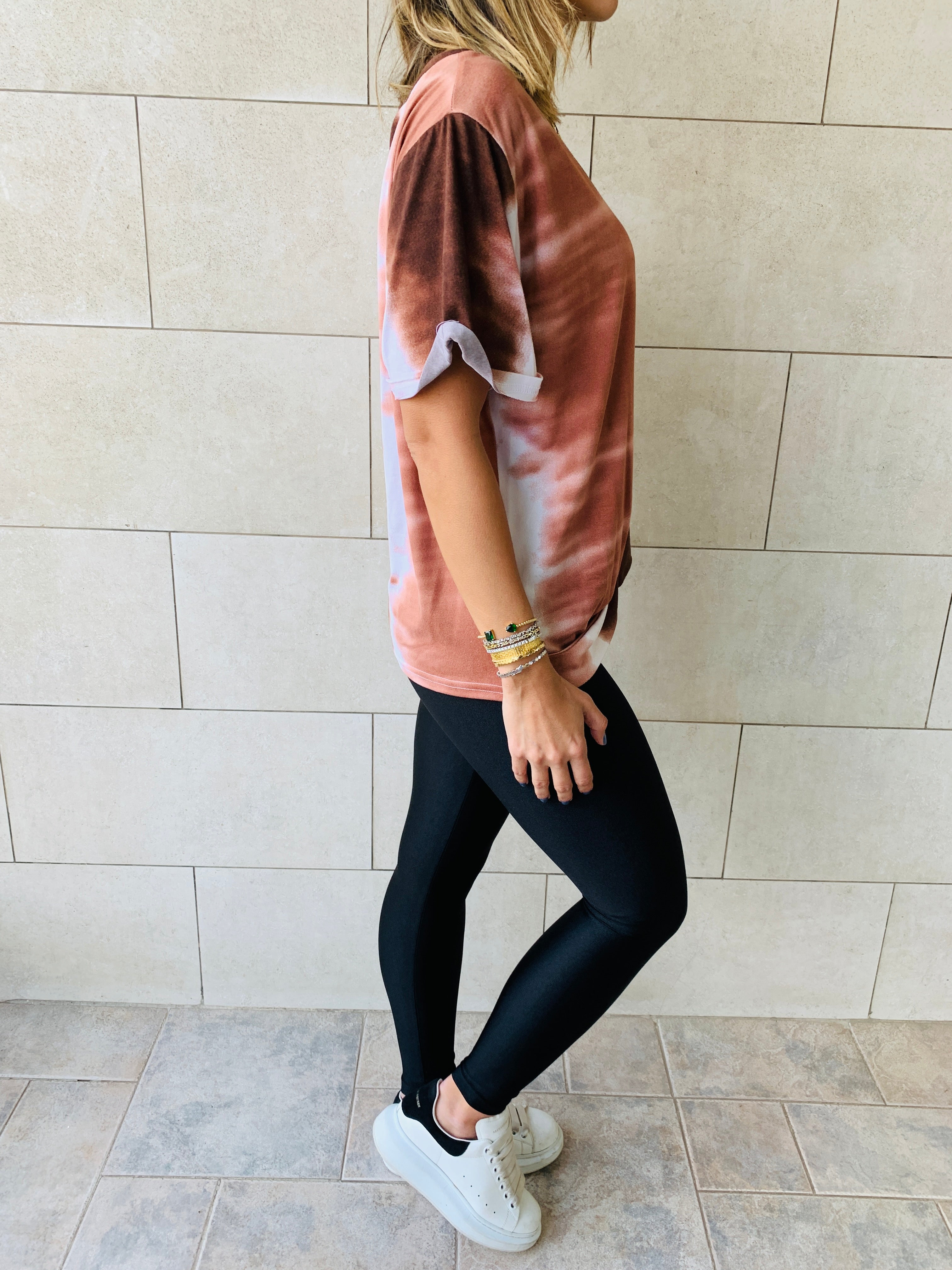 Earth Tones Tie Dye T-Shirt