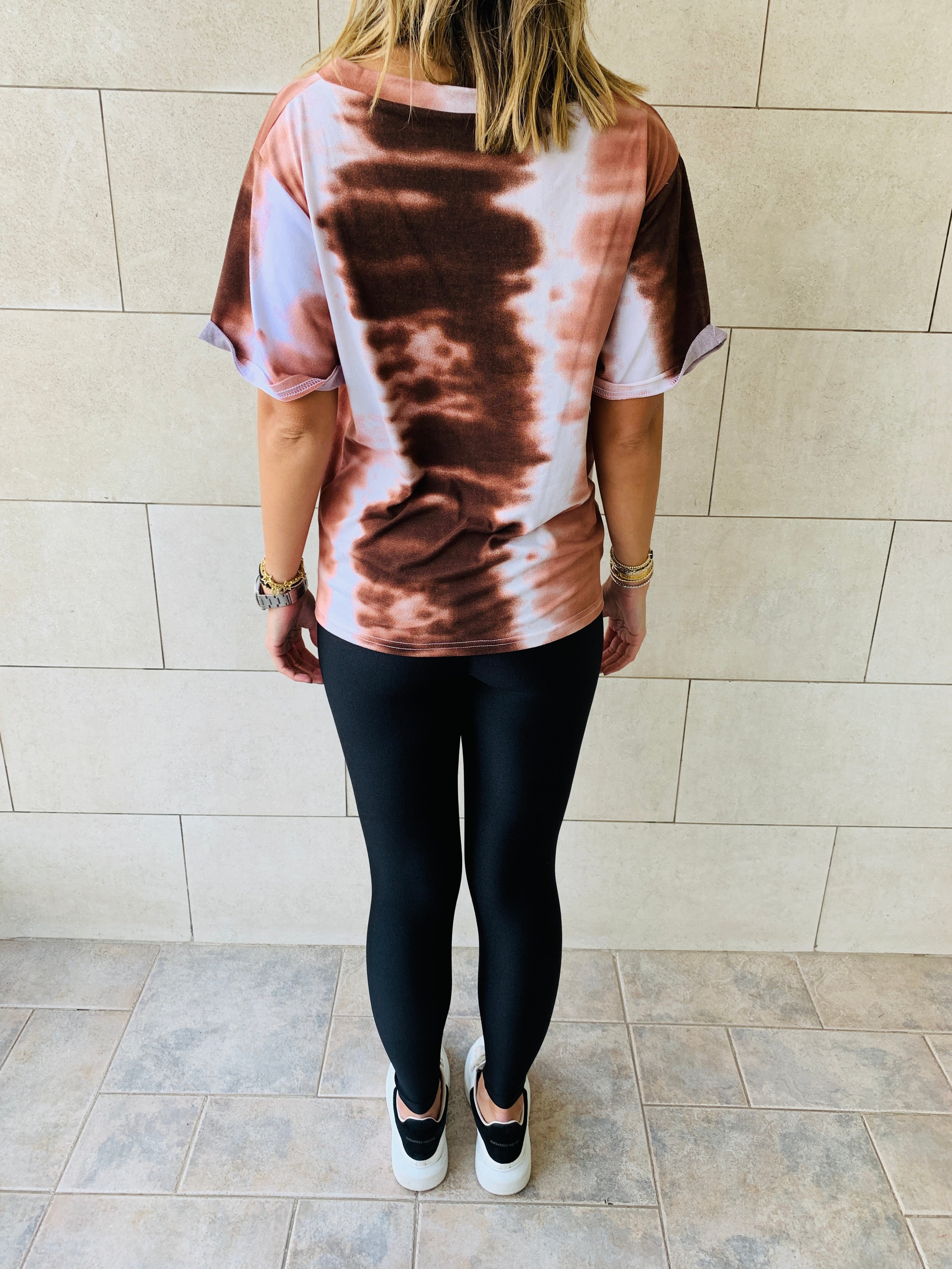 Earth Tones Tie Dye T-Shirt