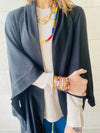 Black Waterfall Kimono