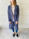 Grey Waterfalll Duster