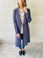 Grey Waterfalll Duster