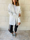 White Warm Me Up Jacket