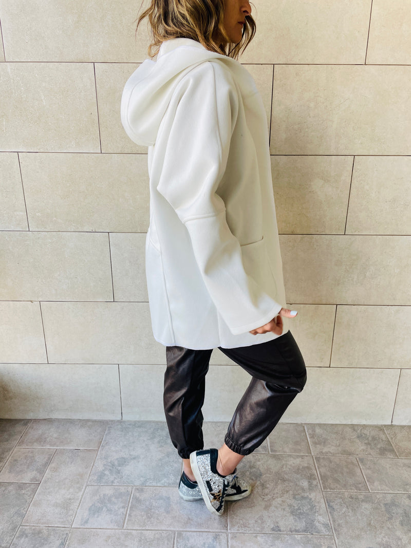 White Warm Me Up Jacket