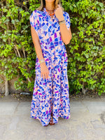Purple Mosaic Dress