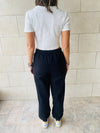 Black Essential Sweat Pants