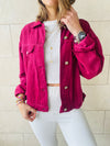 Plum  Denim Jacket