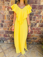 Yellow Sophia Dress
