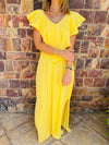 Yellow Sophia Dress