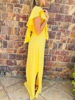 Yellow Sophia Dress