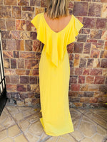 Yellow Sophia Dress