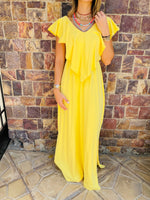 Yellow Sophia Dress