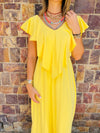 Yellow Sophia Dress