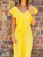 Yellow Sophia Dress