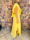 Yellow Sophia Dress