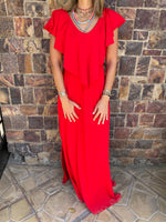 Rouge Sophia Dress