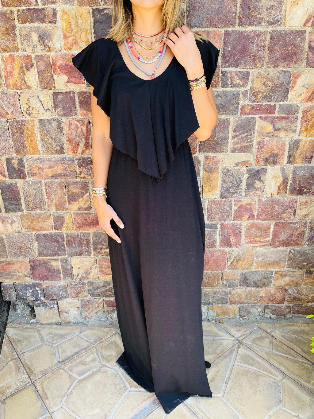 Black Sophia Dress