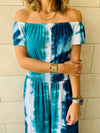 Blue Skies Tie Dye Jumpsuit