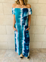 Blue Skies Tie Dye Jumpsuit