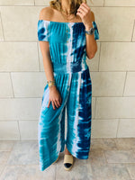 Blue Skies Tie Dye Jumpsuit