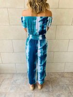 Blue Skies Tie Dye Jumpsuit