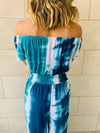 Blue Skies Tie Dye Jumpsuit