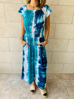 Blue Skies Tie Dye Jumpsuit